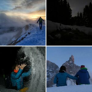 Val Venegia fino a Punta Rolle 26-12-2021