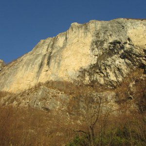 La parete del monte Nona